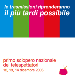 sciopero telespettatori