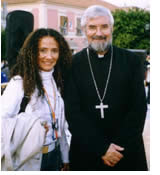 Agnese Ginocchio e mons. G. Bregantini